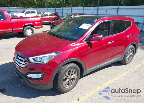 2014 Hyundai Santa Fe Sport 2.4L from USA, damaged, VIN 5XYZU3LB5EG166512